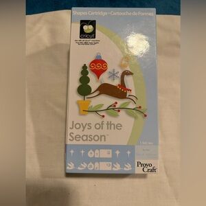 Cricut Joys of the Season Cartridge with Festive Designs